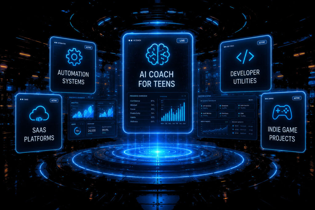 Bright Foundry Ecosystem of AI tools, SaaS platforms, automation systems, and developer utilities